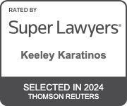 Rated By Super Lawyers | Keeley Karatinos | Selected in 2024 | Thomson Reuters